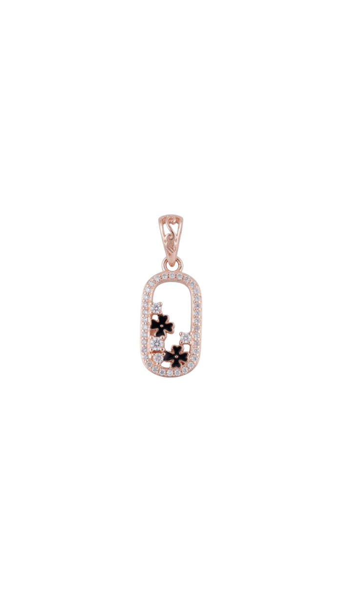 Red Gemstone 925 Silver Pendant