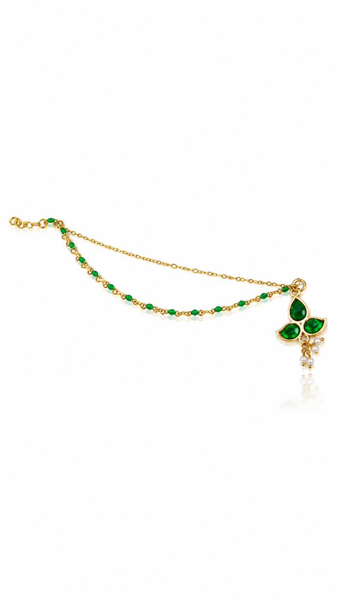 Gold Polish 925 Silver Lumba Bracelet