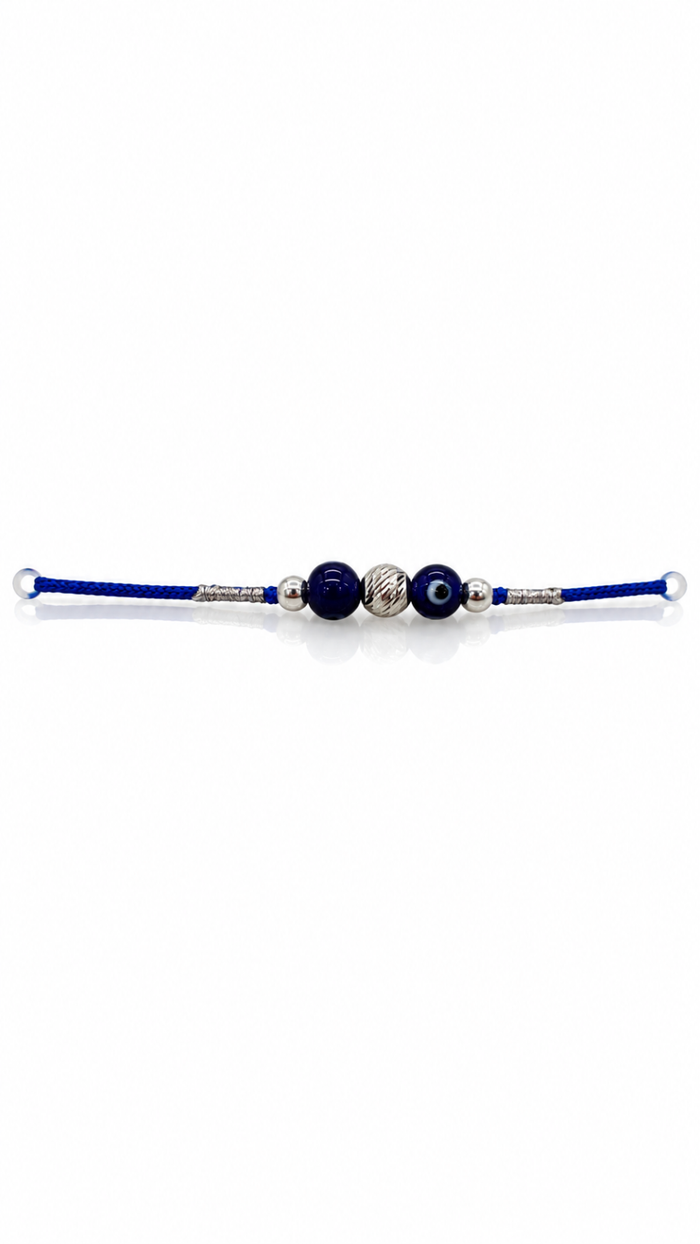925 Silver Evil Eye Rakhi