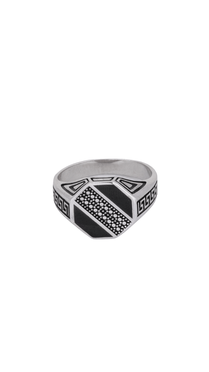 Onyx 925 Silver Ring