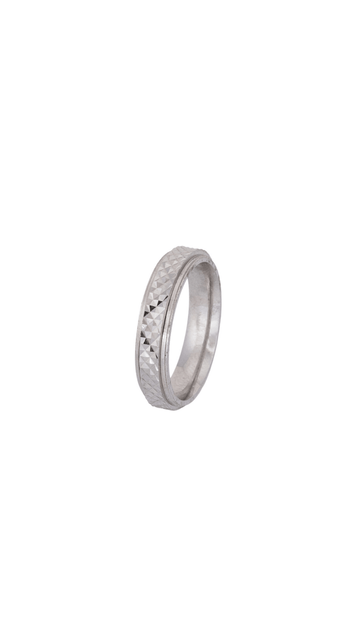 Textured Band Ring