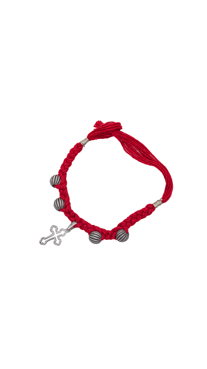 Red Cross Bracelet