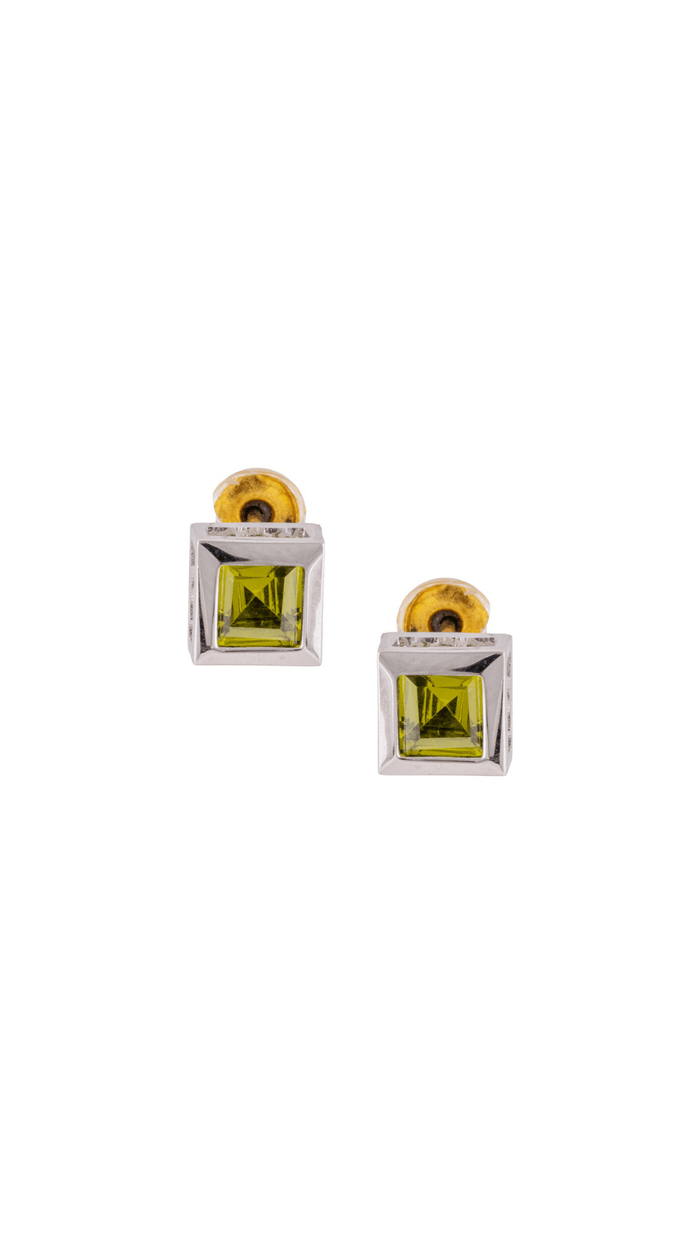 925 Silver Geometric Studs