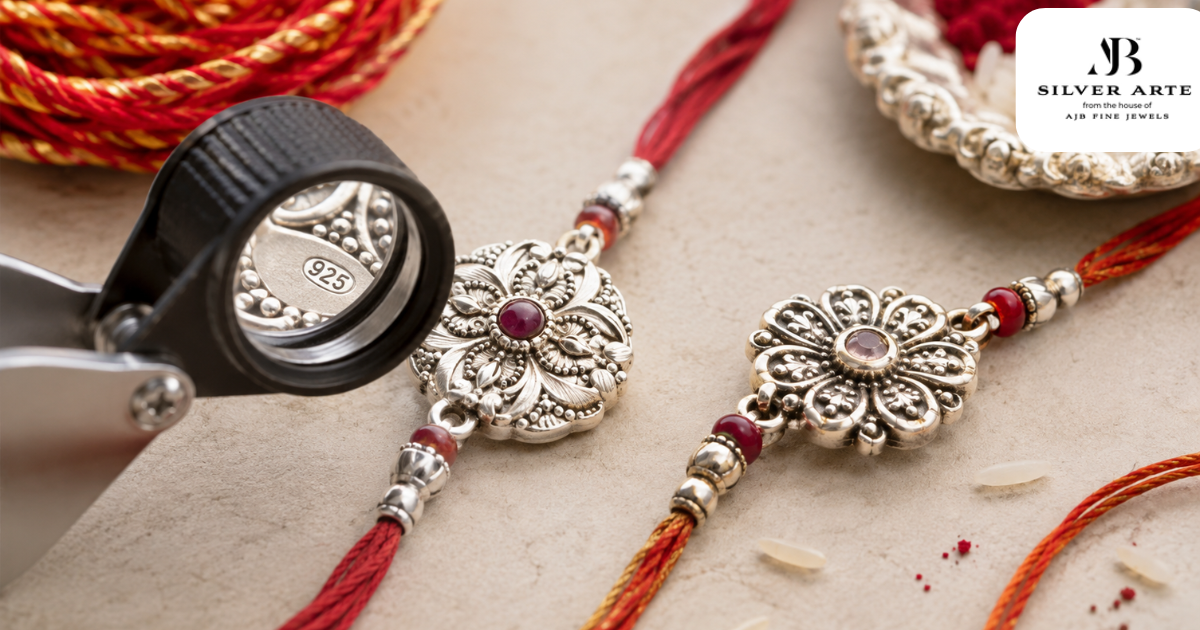 Original Silver Rakhi vs Silver Plated: How to Tell