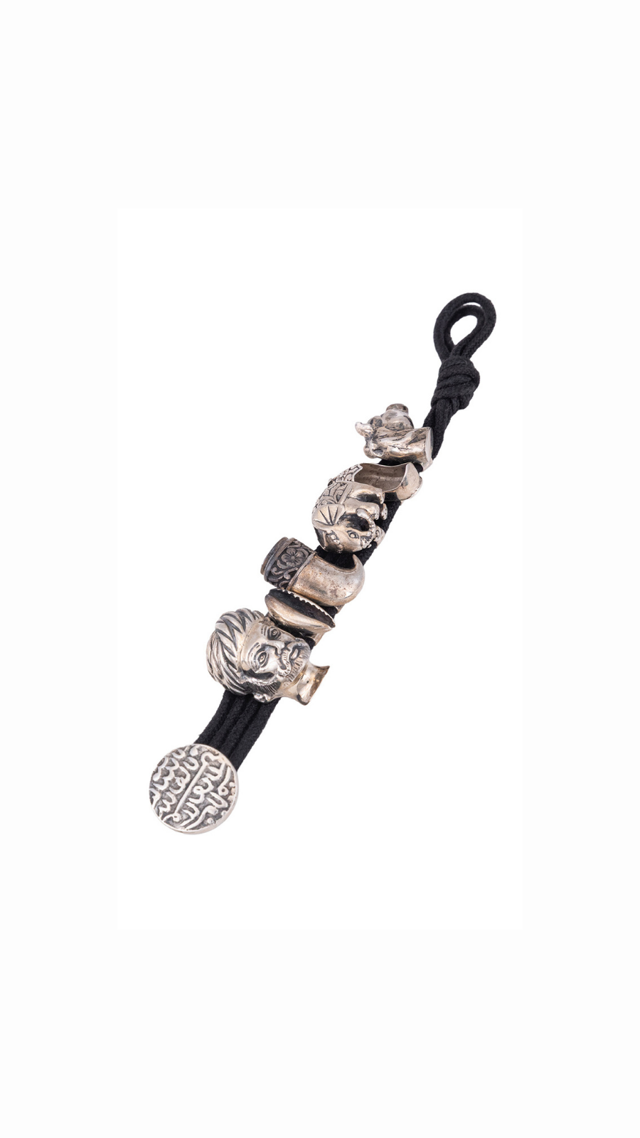 AJB Silver Arte Cultural Charm Bracelet