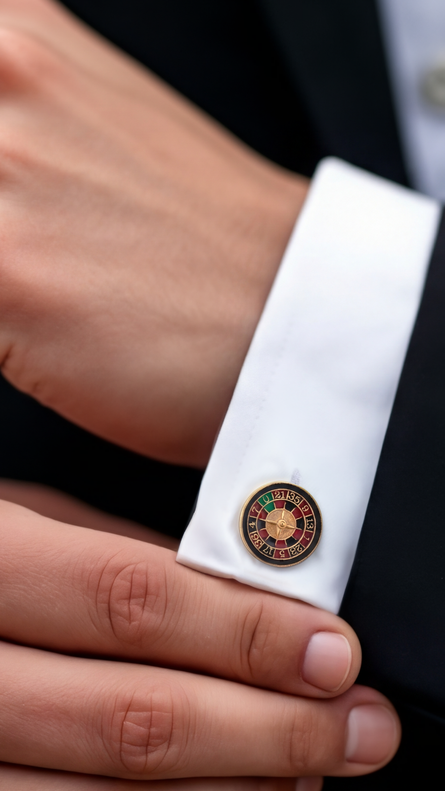 Roulette Wheel Cufflinks