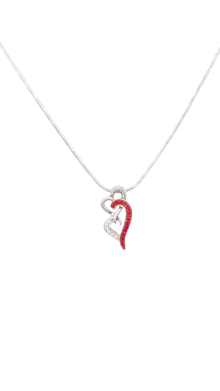 AJB Silver Arte Heart Pendant 925 Silver