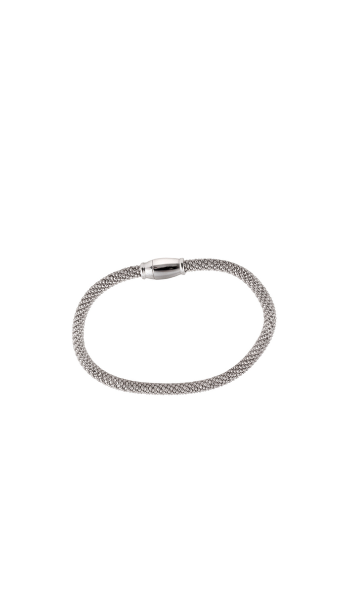 925 Silver Finish Magnetic Bracelet
