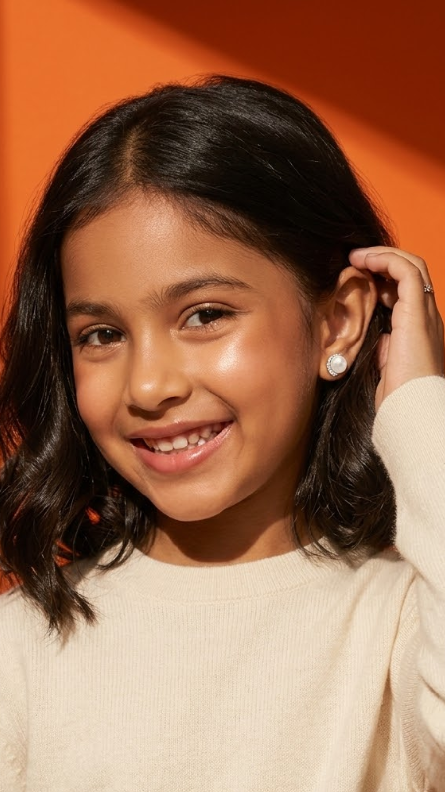 AJB Silver Arte: Classic Freshwater Pearl Studs