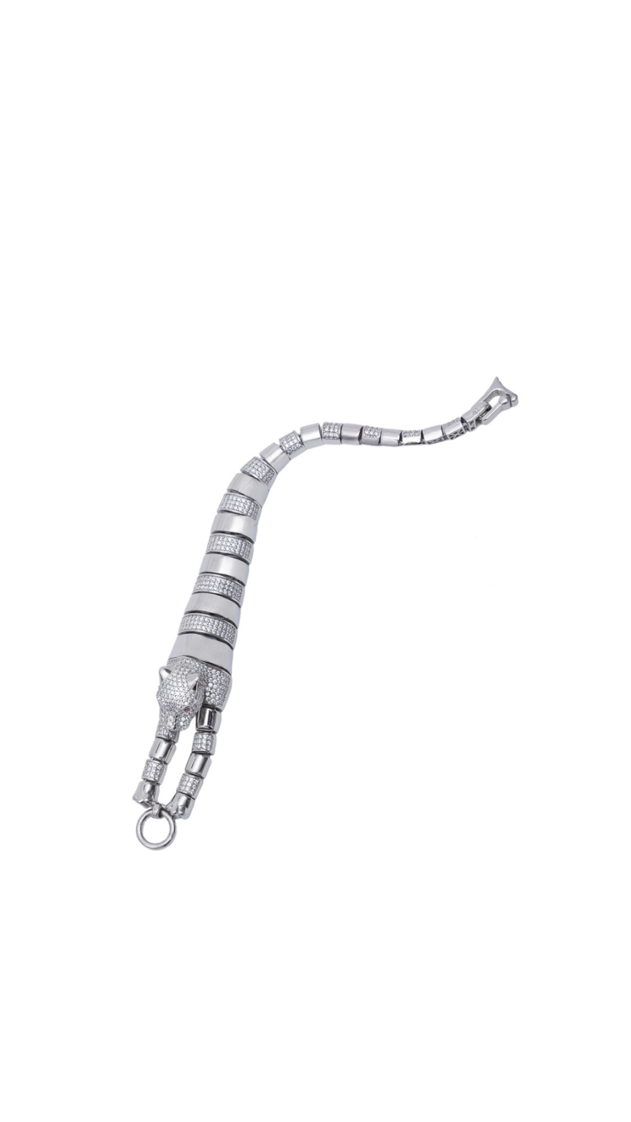 925 Silver Luxury Jaguar Bracelet
