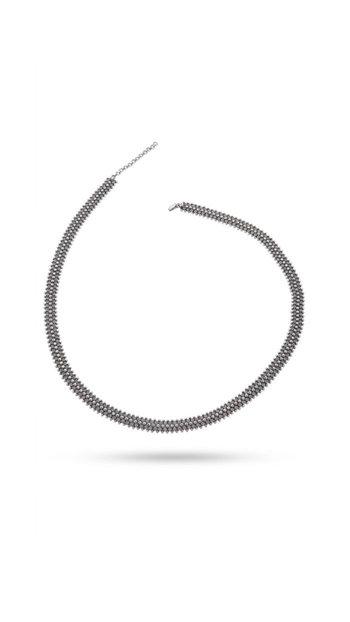 Oxidised Silver Kamarband
