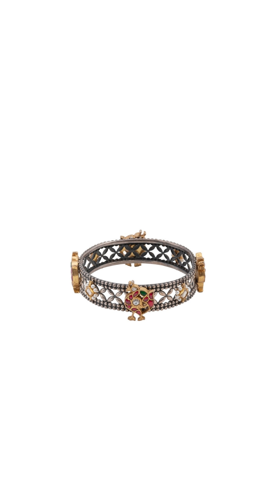 AJB Silver Arte: Filigree Classic Silver Bracelet