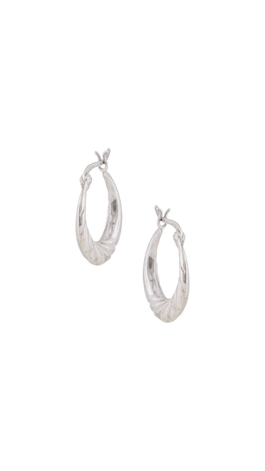 925 Silver Hoop Earrings