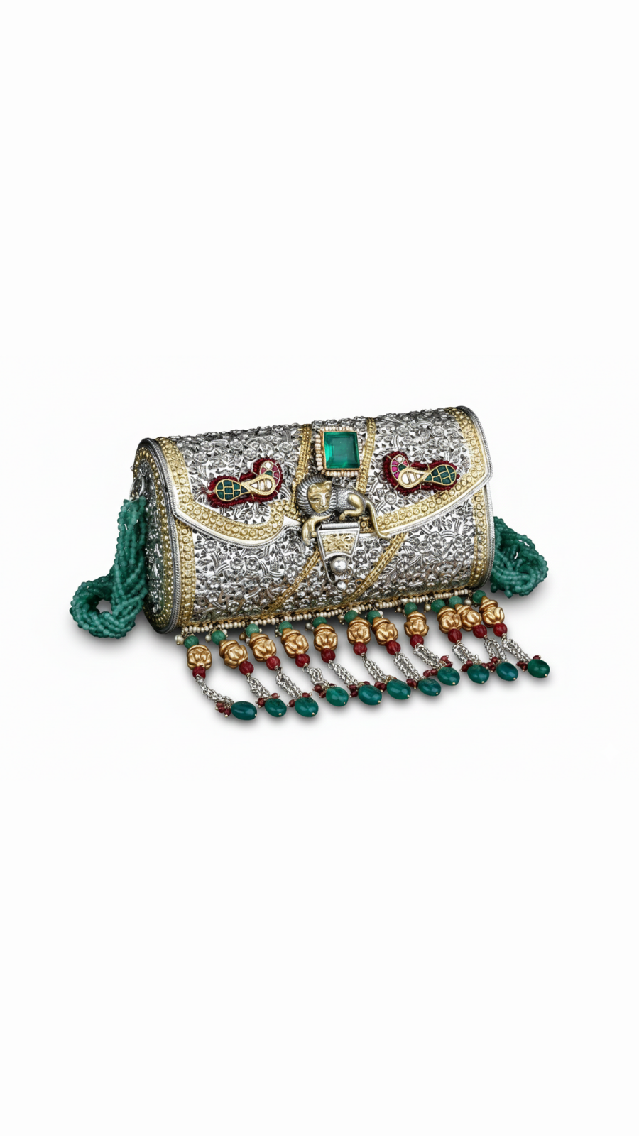 Emerald Bridal Clutch