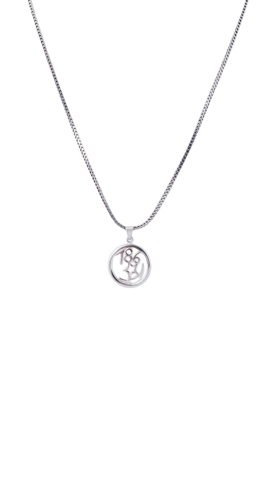 Numeric 786 Crescent Moon