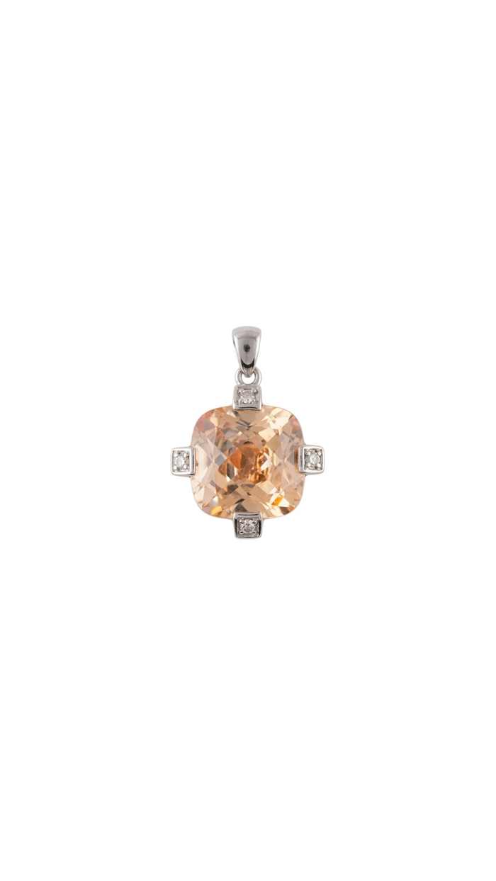 Golden Glow 925 Silver Pendant