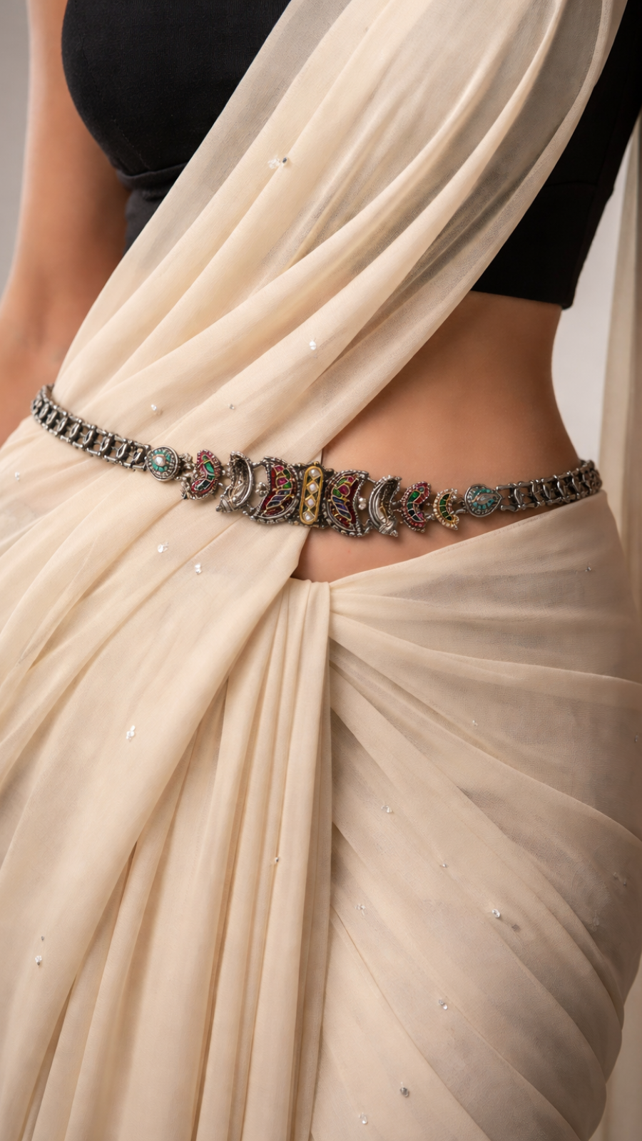 AJB Silver Arte 925 Silver Waistbelt