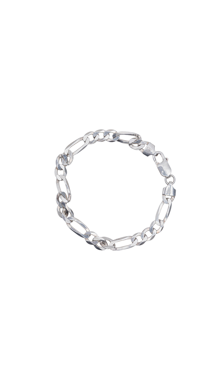Silver Link Bracelet for Men
