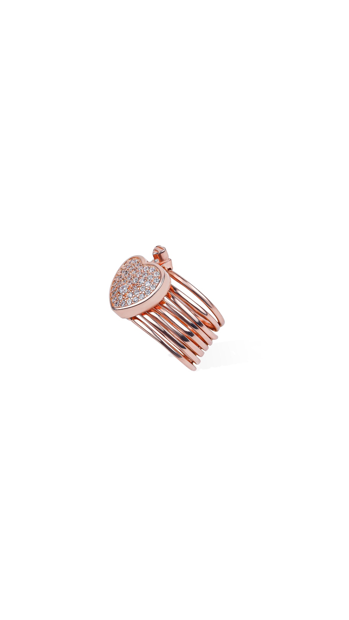 Silver  Convertible Ring to Bracelet