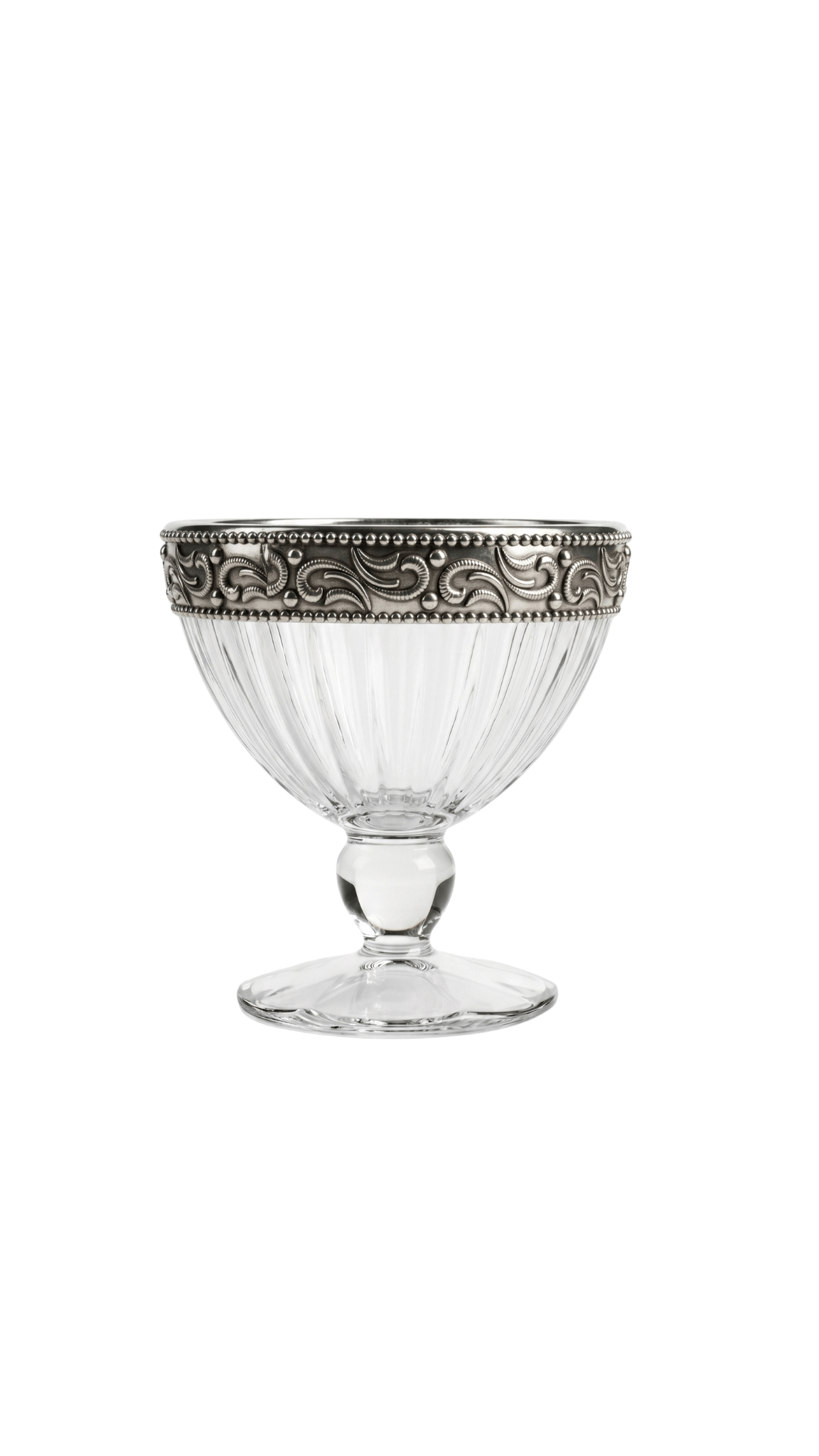 Silver Ice-Cream Bowl