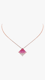 **Premium 925 sterling silver pendant necklace with chain, featuring sparkling semi-precious stones for elegant daily wear.**