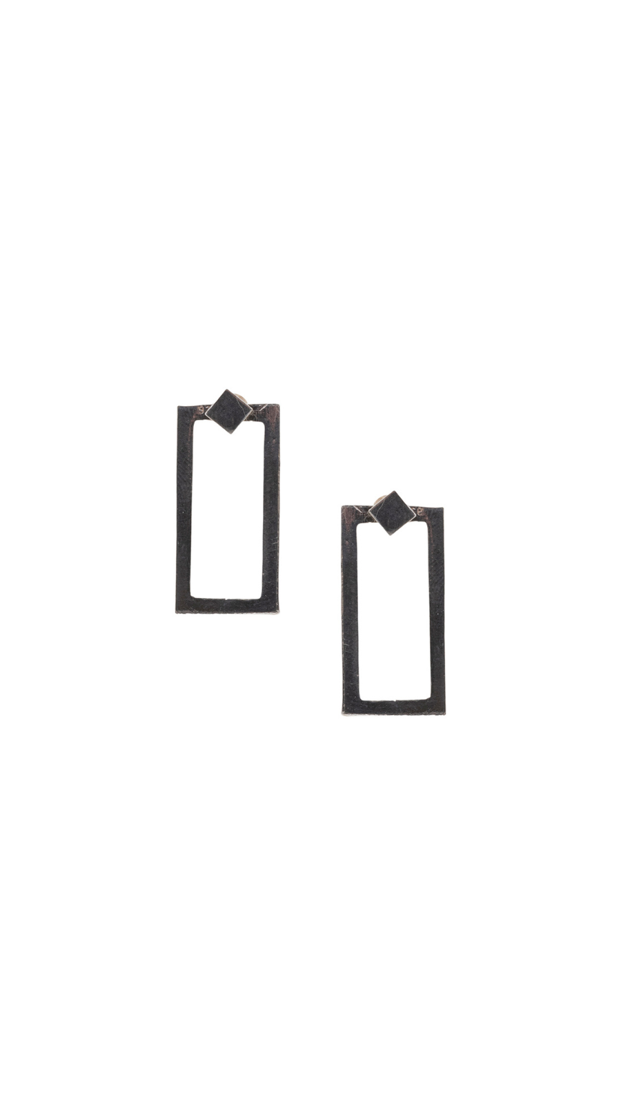 Geometric Rectangle Earrings