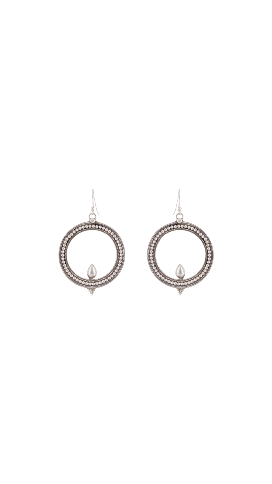 Heritage Silver Hoops