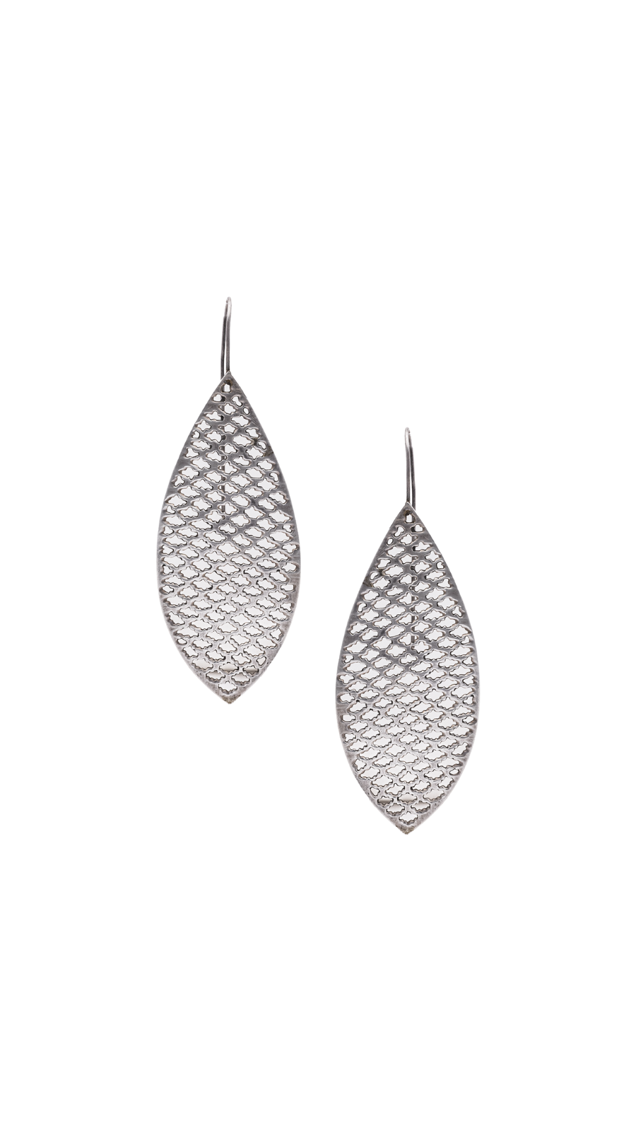 Filigree Leaf Drop Earrings