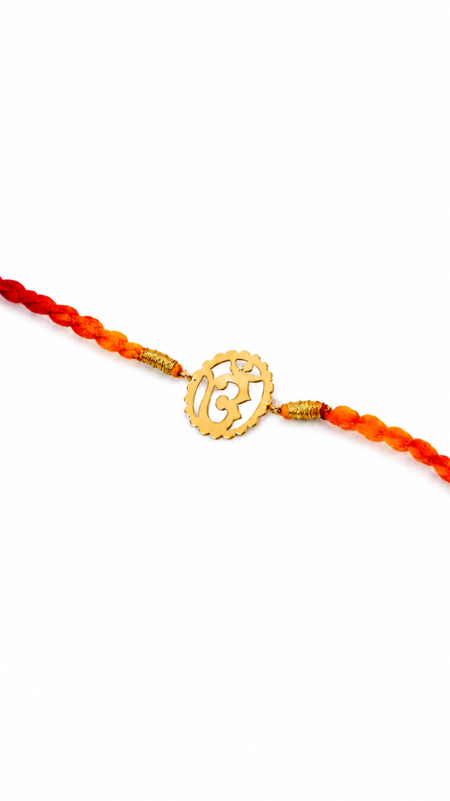 925 Silver Ek Onkar Spiritual Rakhi for Brother