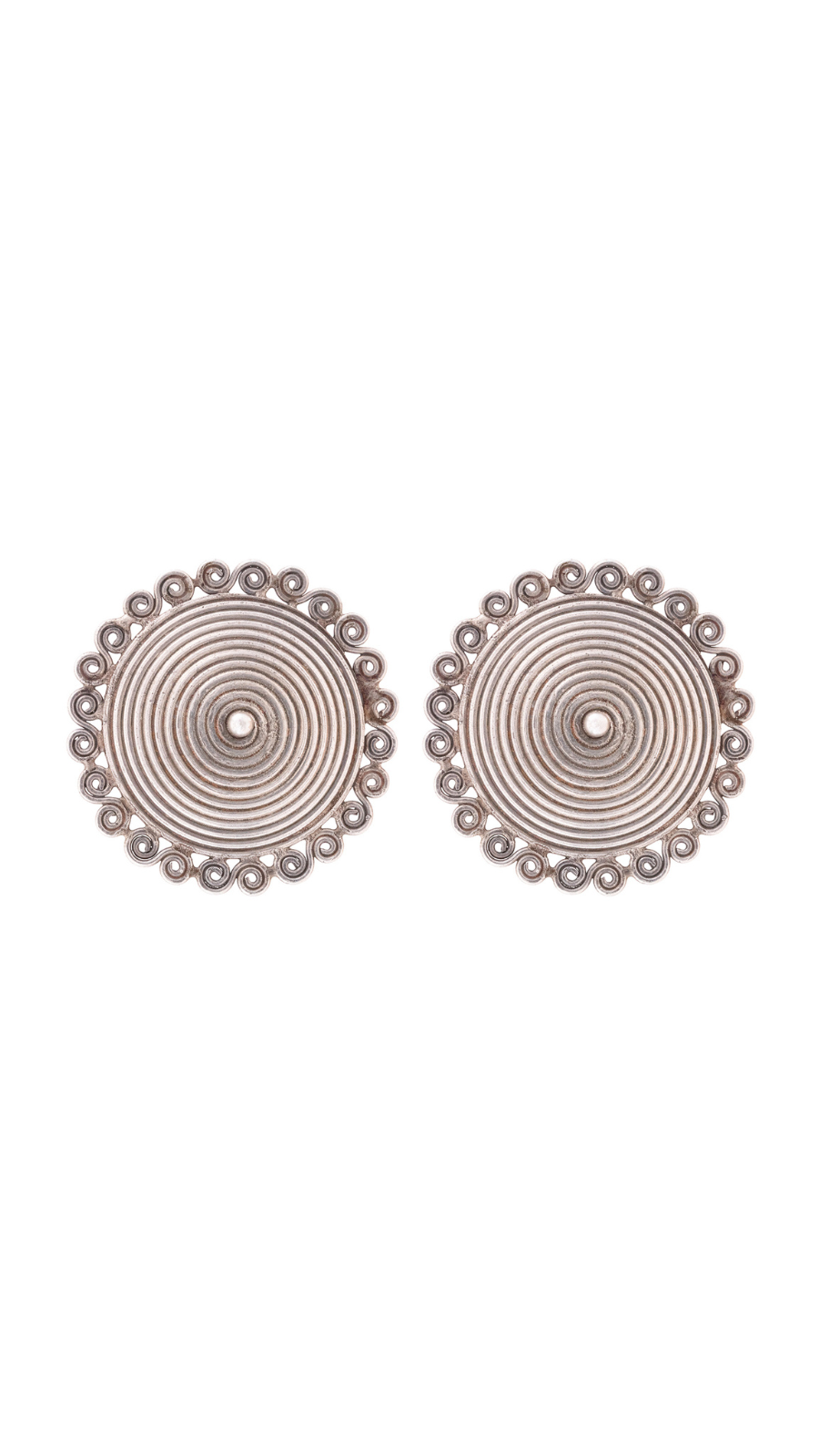 Spiral Statement Earrings