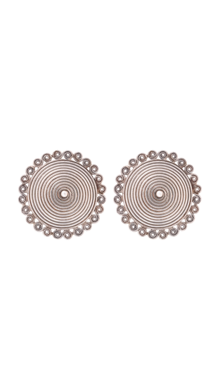 Spiral Statement Earrings