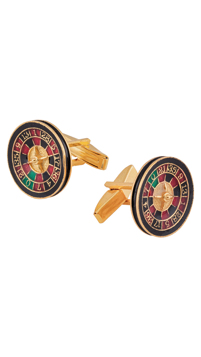 Roulette Wheel Cufflinks
