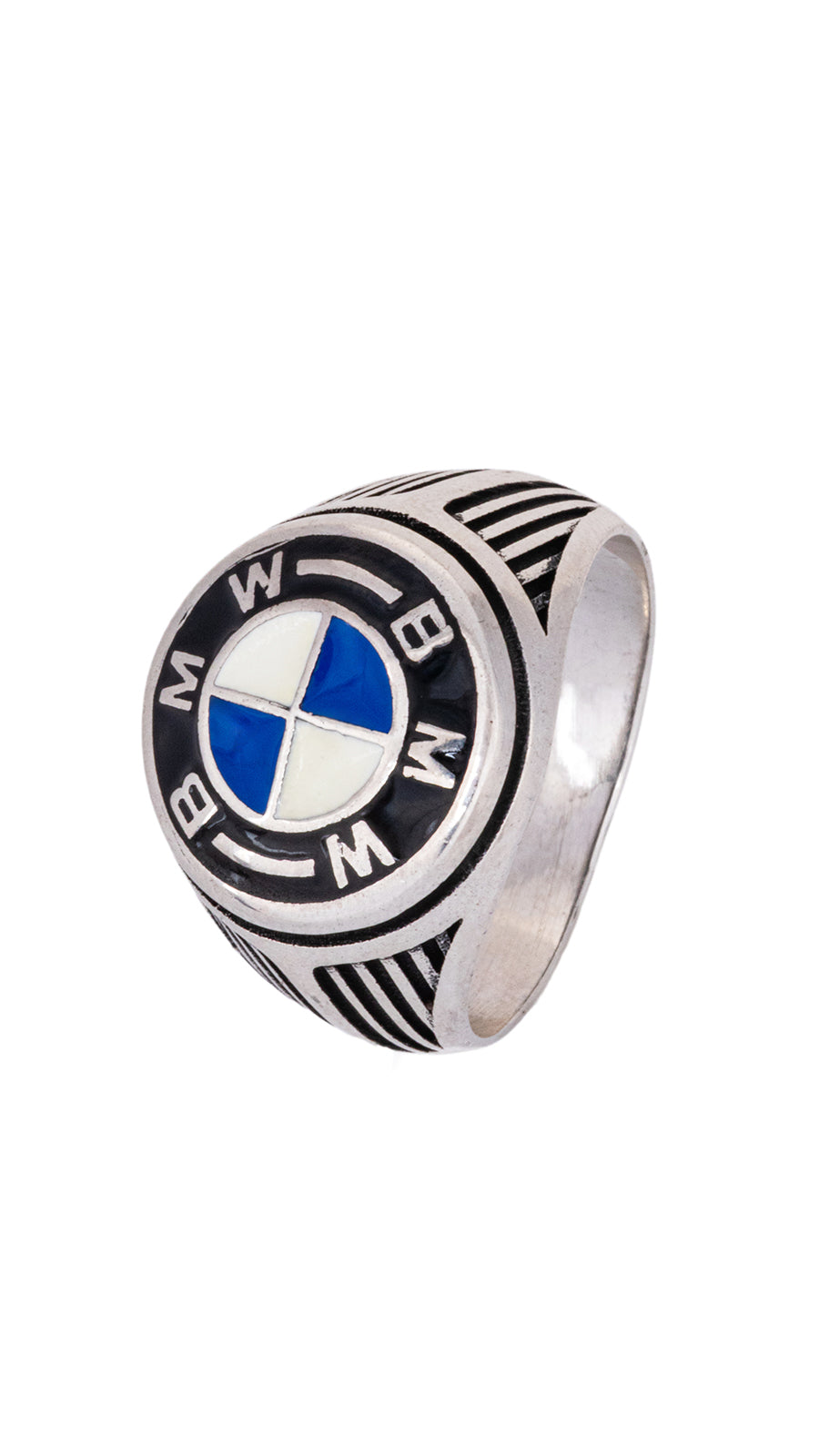 Logo Enamel 925 Ring