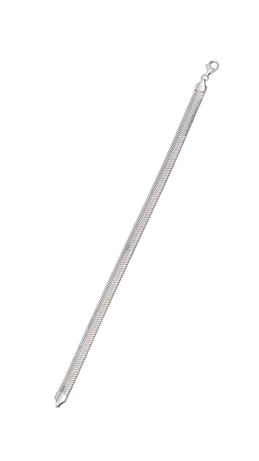 Sleek Silver Men’s Bracelet