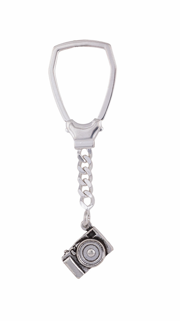 AJB Silver Arte Silver Camera Keyholder