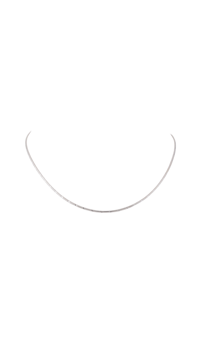 925 Silver Snake Shine Chain