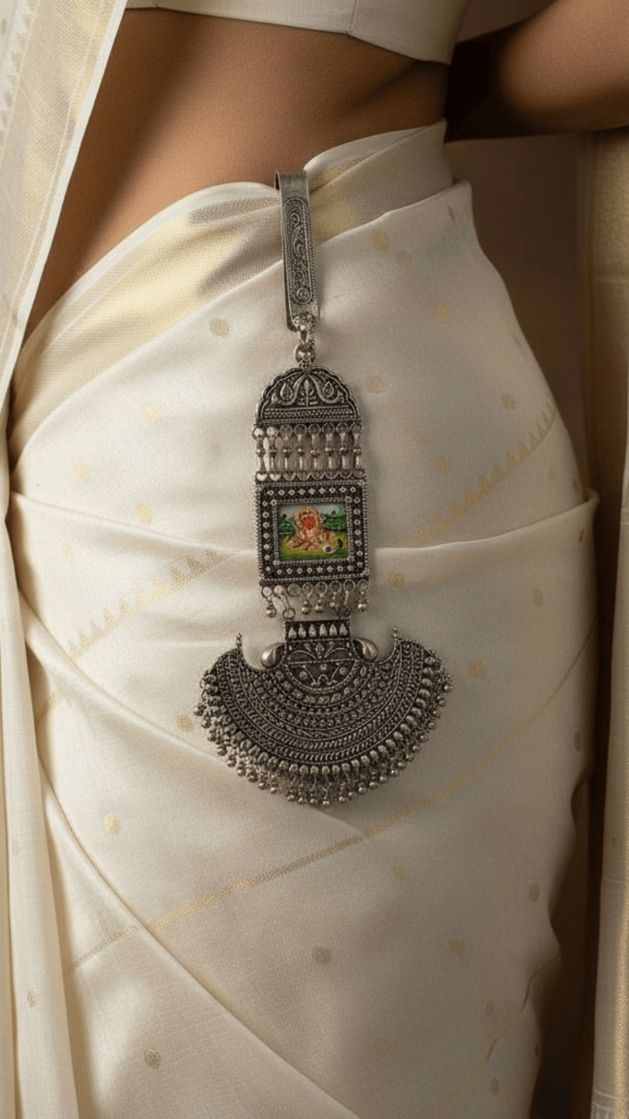 Ganesh Picture Key Chain