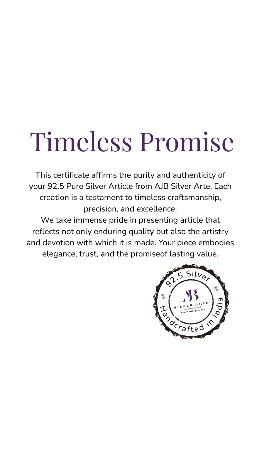 AJB Silver Arte Classic Link Men’s Bracelet