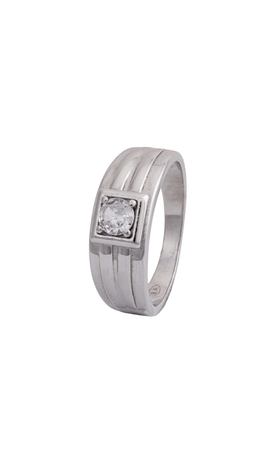 AJB SilverArte Classic AD Statement Ring