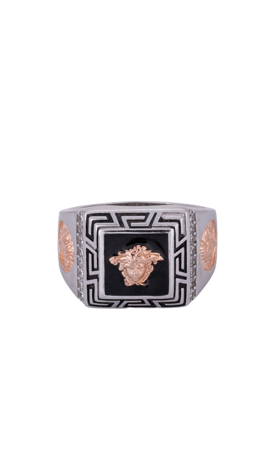 Elite Medusa Greek Silver Ring