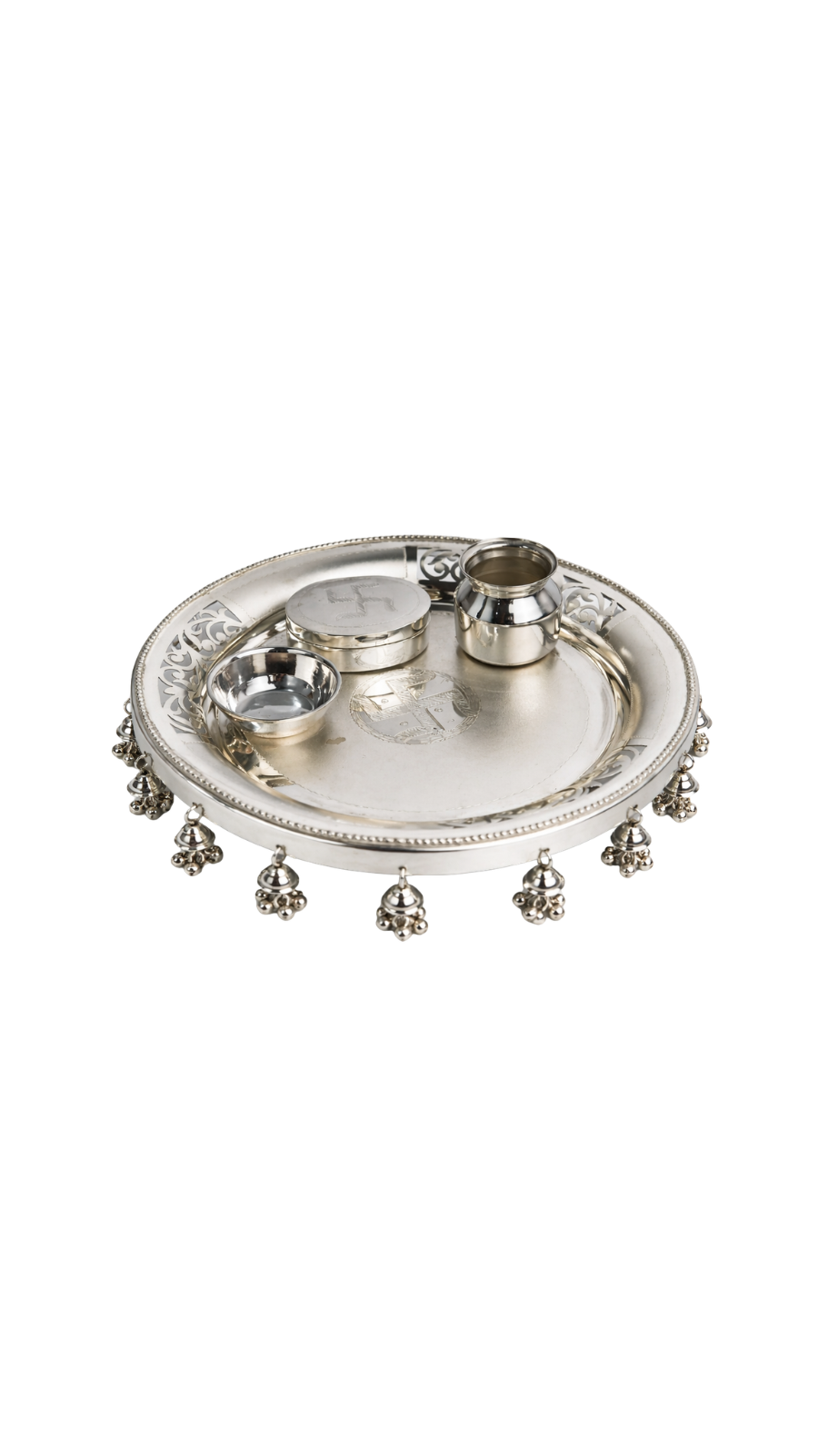 4Pcs. Pooja Thali Set