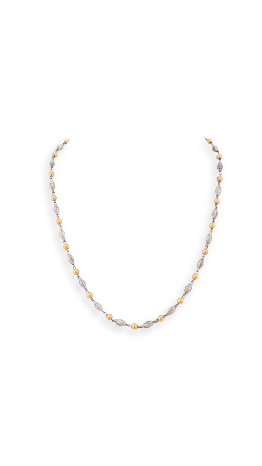 AJB Silver Arte Two Tone Silver Chain