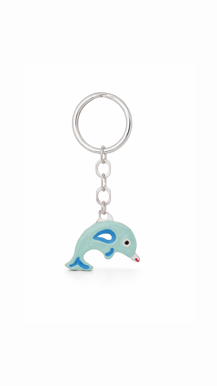 Dolphin Silver Keyholder