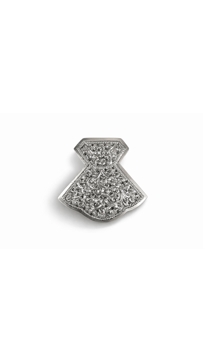 The Vintage Filigree Shield Pin
