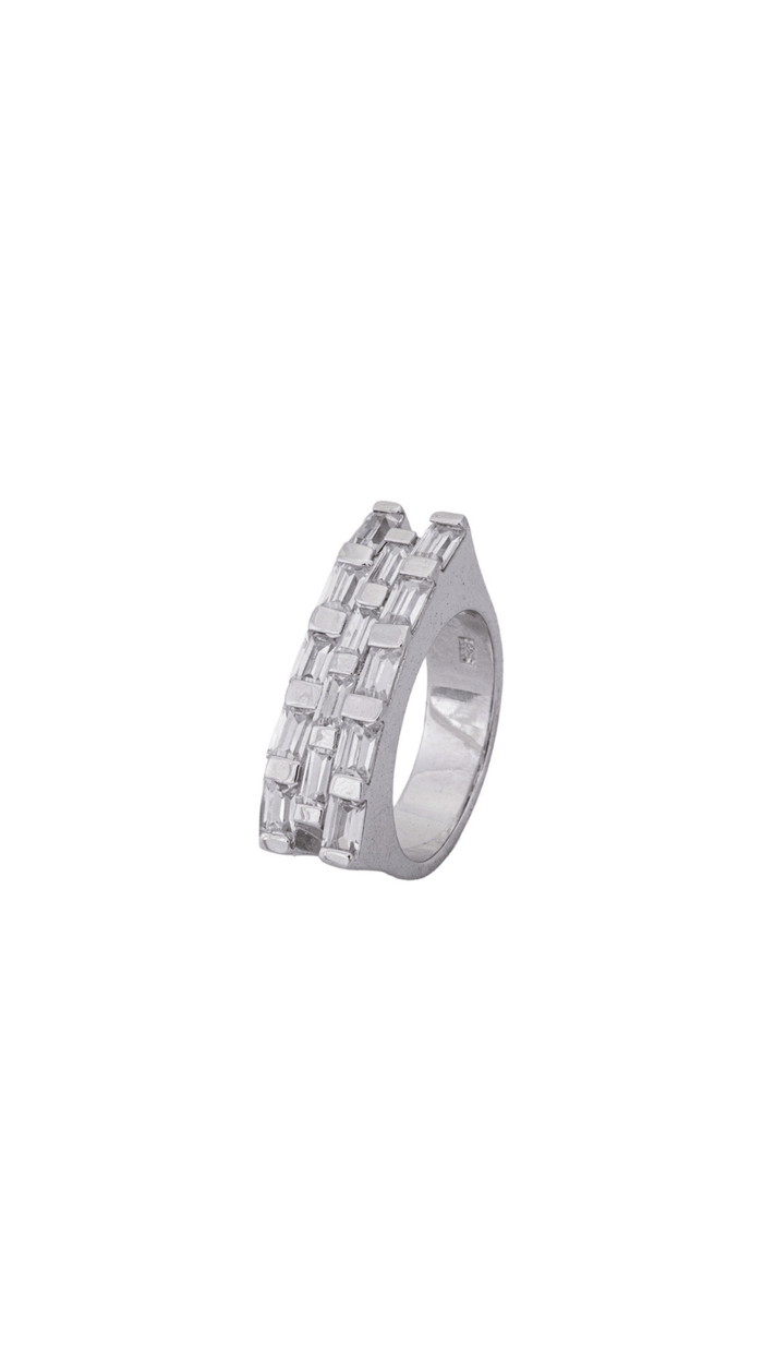 Zirconia 925 Silver Ring
