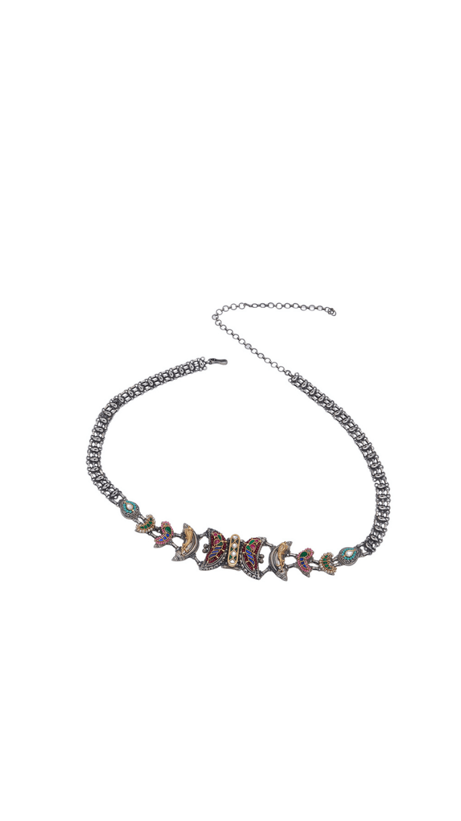 AJB Silver Arte Heavy 925 Silver Payal