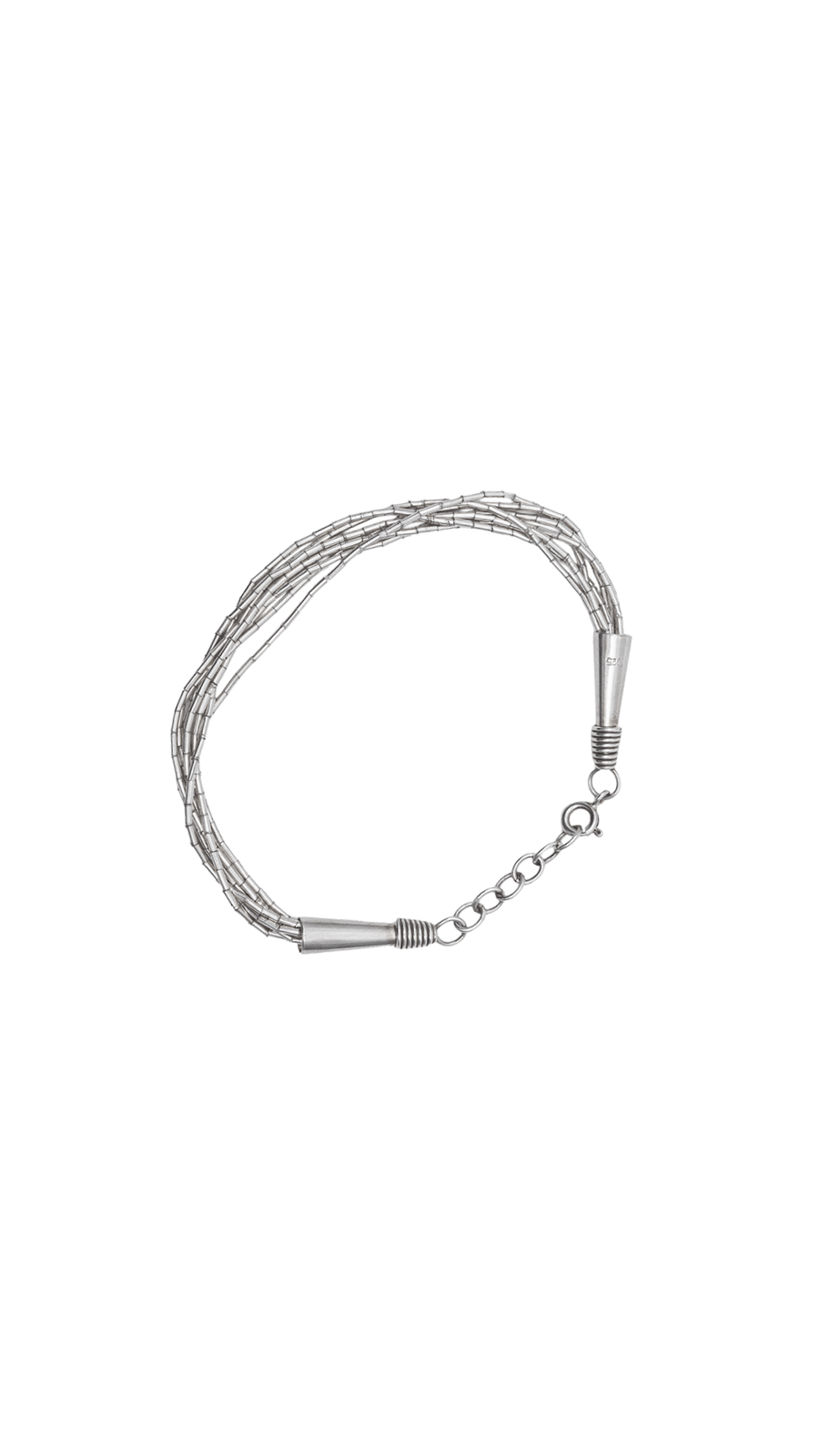 AJB Silver Arte Multi Strand Bracelet