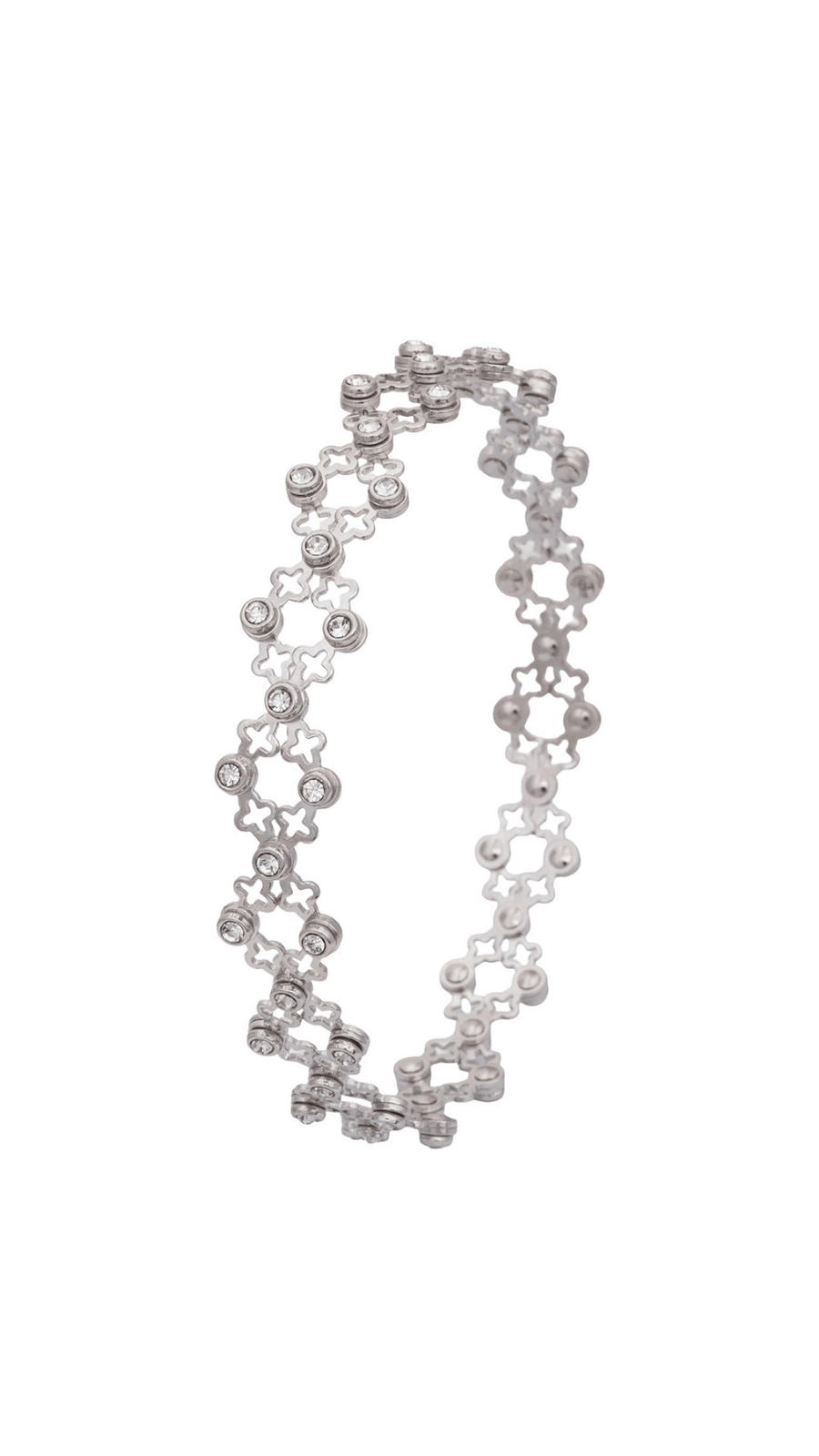 Supple Convertible Silver Bracelet