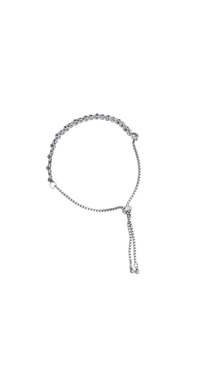 Adjustable Silver Bracelet