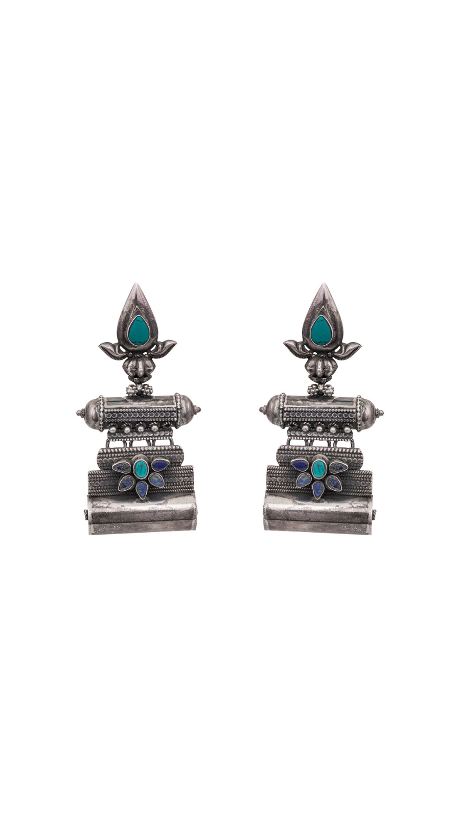 Turquoise Tribal Earrings